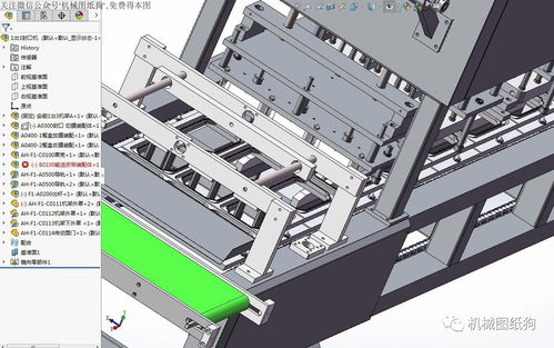 直线式食品封口机3d模型图纸 solidworks设计